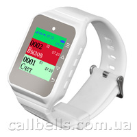 Пейджеры-часы официанта R-02CW Color White Watch Pager