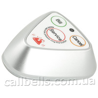 Кнопка вызова официанта R-133 Silver
