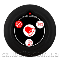 Кнопка вызова официанта RECS R-194 Hookah Black USA