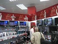 Система вызова персонала RECS (USA) в салоне-магазине